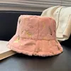 Berets moda bronzeamento pena grossa balde de pelúcia chapéus para mulheres pescador boné quente panamá bonés macio veludo peludo bacia chapéu bonnet