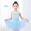 Bühnenabnutzung Ballett Trikots für Mädchen Tutu Kleid Kinder Mesh Spleißen Tanz Pettiskirt Kleinkind Leibchen Prinzessin