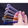 high quality Great cheap Glass Oil Burner Tube Glass Pipe Oil Nail Glass Oil Pipe 10cm smoking water pipes free shipping BJ