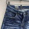 DSQ Fantom Kaplumbağa Kot Penerler Jean Mens Lüks Tasarımcı Sıska Yırtık Serin Adam Nedensel Delik Denim Moda Markası Fit Jeans Washed Pants 20408