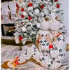 Aile Eşleşen Kıyafetler Noel Aile Eşleştirme Kıyafet Pijamalar Baskı Setleri Yetişkin Çocuk Ev Kıyafetleri Üstler Karikatür Pantolonları Xmas Placow Goodwear 231120