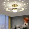 Lustres LED lustre lumières pour salon salle à manger chambre étude intérieur Luminaire Luminaire noir or couleur télécommande