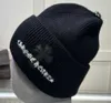 Beanie Skull Caps Chrome ull och kashmir hatt varmt mode enkelt och generös avancerad atmosfärdesigner lyxiga hattar kors hattar chromehearts zhdy