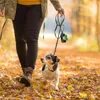 Dog Collars Poop Bag Dispenser Hands Free Leash Holder Plastic Portable Pet Waste Lightweight Walking Acc