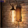 Wandlamp IWHD GLAS OUT Deur Loft Iron Vintage Retro Industrial Light Patio Antieke Lampen Trap Applique Luminaire