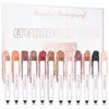 Eye Shadow/Liner Combination 12 Pcs Eyeshadow Stick Pro Waterproof Matte Pearl Shimmer Eyeshadow Pencil Long-Lasting Eye Shadow Stick Cream Eye Makeup Sticks 231120