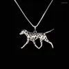 Hanger Kettingen Goud Zilver Kleur Dalmatische Ketting Hond Sieraden Vrouwen Vriend Choker