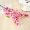 Decorative Flowers Artificial Plants Pink Red Chimonanthus Yellow Lucky Peach Blossom Home Garden Decorate