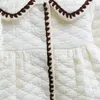 Manteau en duvet pour bébés filles, manteaux d'hiver en velours épais et chaud, vestes élégantes pour enfants, pardessus pour enfants, vêtements de princesse d'anniversaire, 2023
