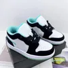 High Kids Shoes Youth Född spädbarn Toddler Trainers Boys Girls Kid Shoe Sneakers Desiganer Black White Trainers Sneaker