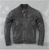 Herren Lederimitat Markenstil Rider Lederjacke Herren Echtmantel plus Größe schlanke Rindslederkleidung Casaco para motociclos 231120