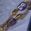 Armband aus natürlichen, barocken Perlen in Süßwasserform