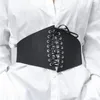 Cintos Mulheres elásticas banda larga banda amarrada de beliscão corset cinto Cincher Lady Lady Punk