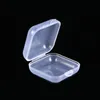 35x35x17mm Mini Clear Plastic Small Box Jewelry Earplugs Storage Box Case Container Bead Makeup Transparent Organizer Gift boxes Inari