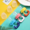 New Baby Fruit Feeder Cool Pacifiers Jouets de dentition Fresh Food Feeder Infant Fruit Nipple Pochettes en silicone pour les tout-petits Enfants Garçon Fille