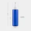 200ML Bouteille de savon moussant Pompe en plastique Distributeur de mousse-Rechargeable Portable Vide Savon moussant pour les mains Distributeur de mousse Bouteille Voyage Mini Siz Xoer