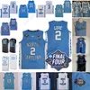 2022 Final Four 4 North Carolina Basketball Jersey NCAA College Leaky 23 Black Armando Bacot Caleb Love RJ Davis Puff Johnson Kerwin Walton