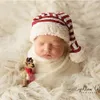 CAPS HATS Born Pography Props Baby Romper Jumpsuit Christmas Hat Baby Pography Studio Shoots Prop Accessories 231120