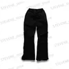 Men's Pants RRR123 EMERGENCY PRAYER SWEATPANTS Cargo Pants Men Women 1 1 High Quality Drawstring Black Zipper RRR-123 Pants Overalls T231121