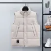 Gilets pour hommes Coton rembourré Gilet Veste Hommes Puffer Vestes Manteau sans manches Épaissir Chaud Casual Gilet Vêtements Hiver Plus Taille 5XL