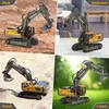 ElectricRC Car 1 20 Excavator Dumper 24g Remote Control Engineering Vehicle Crawler Truck Bulldozer Children Toys for Boys Kids Gift 230421