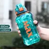 Mugs 12 Liter Large Capacity Sport Water Bottle with Rope Durable Portable Gym Fitness Outdoor Drinking Plastic Bottles EcoFriendly Z0420