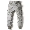 Pantaloni da uomo Pantaloni cargo da uomo Pantaloni da jogging Pantaloni casual in cotone Lunghezza intera Militare Uomo Streetwear Pantaloni da lavoro tattici da lavoro Taglie forti 231120