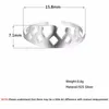 Cluster Rings Chengxun Arrivel Ring Charm Royal Crown Design Queen Princess Smycken Fashionabla för Girl Teen