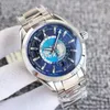 Wristwatches Personality Fashion Around Different Cities ON The World Ocean Dial 43MM OMG Style Men's Sports Mechanical Watch With Luminous