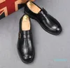 Sexy homens vestido sapatos emenda fivela preto fundo grosso cavalheiro noivo núcleo usado para casamento namorado oxford calçado