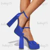 Dress Shoes Brand New Fashion Spring Summer women's Sandals Party Elegant Large Size Ladies Shoes Platform Thick High Heels Woman Sandals T231121