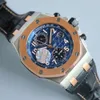 Superclone relógios menwatch aps relógio masculino luminoso relógios reais ap watchbox offshore relógios caros relógios de luxo relógio de alta qualidade masculina mecânica 7MB2