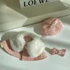 Dog Apparel INS Pink Pet Cloak Neck Bichons Teddy Cat Hat Zubehör für Geburtstagsartikel Kostüm Puppy