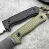 Pohl Force Jungle Urvival Traight-Messer mit fester Heath-Klinge, Niolox Teel, Outdoor, Camping, Jagd, militärische taktische Ausrüstung, Combat, tragbar, Elf Defene