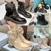 Женские дизайнеры ROIS сапоги сапоги Martin Bootss и нейлоновые ботинки военные боевые бои.