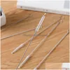 Cleaning Brushes Stainless Steel St Brush 175Mm 200Mm 240Mm Nylon Drinking Pipe Tube Cleaner Baby Bottle Clean Tools Wholesale Drop Dhmg7