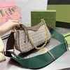 Handtaschen Kette Umhängetaschen Damen Umhängetasche Weave Straps Fashion Zipper Wallet Classic Letter Prints Messenger Handtasche