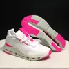 2024NewMen Dames Designer Casual Schoenen wolken vormen nova roze witte parel Tennisschoen Iron Hay Black Trainer Sneakers