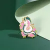 Pins broszki dziecięce z anime emalia dragon haku chihiro węglowy calcifer jiji broszka klapa odznaka kreskówka dar biżuterii dla fanów dzieci Z0421