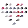 Cappelli a tesa larga 10 pezzi Mix Tipi Berretto da baseball Casual Cappello da sole all'aperto Cool Fashion Strass Hip Hop Beach Articoli all'ingrosso K9147