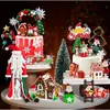 Другие товары для вечеринок, рождественский торт, верхняя часть елки, носки, украшение в виде снеговика 231121