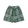 Herrshorts korta gym burbery shorts kvinnor burbery varumärke elegant herr sommar överlägsen randig kvalitet torkning snabb simma sport designer man strand byxor 8702