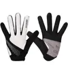 Велосипедные перчатки полное пальцем Тайвань импортированная гелевая накладка MTB Мужчины Женщины Shock -Resyper Sweatbors Glovescyckcyling