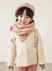 Шарфы Накидки Зимний детский окрашенный в технике ретро твист Мягкий теплый приятный для кожи шарф 231120