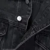 Men's Jackets Vintage Hole Design Jeans Jacket Men's Women's High-Quality Personalized Coats Men Tops