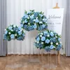 Decorative Flowers Artificial Hydrangea Rose Flower Ball For Wedding Decoration Table Stage Decor Po Props Exhibition Hall Arrangement