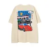 Homens camisetas Galerias Depts Designer Verão Gallary Camisas Alfabeto Impresso Estrela Mesmo Pescoço Redondo T-shirt de Manga Curta para Homens e Mulheres Oversize Tees h5