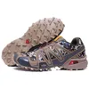 CON SCATOLA Speedcross 3 Scarpe casual Uomo Speed cross 3.0 3s Fashion Utility Stivali bassi da esterno per uomo Donna 3.0 CS Scarpe da ginnastica atletiche Taglia 40-48 B3