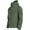 Men's Jackets Fleece Outdoor Soft Hardshell Jacket Solid Color And Men Light Hoodie Water Proof Rain Boys Work Coat