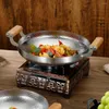 Pans Household Kitchenware Metal Pot Small Pots Cooking Stainless Steel Griddle Pan Wok